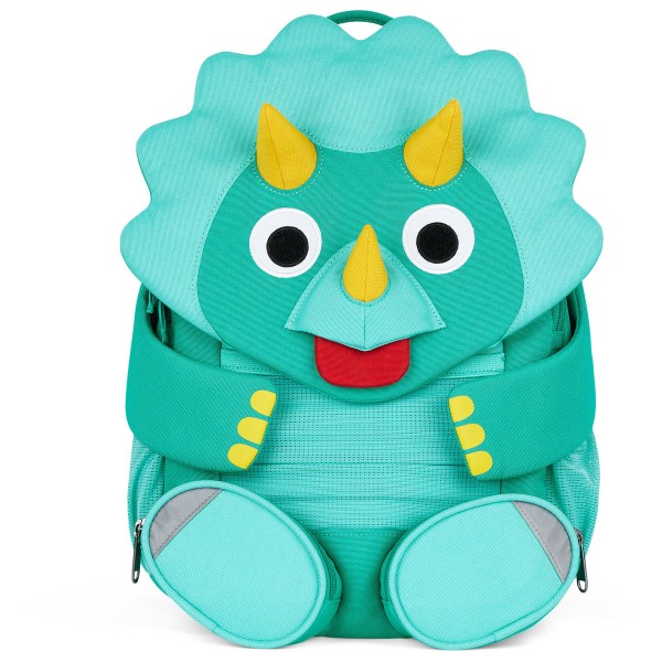 Affenzahn - Kid's Großer Freund Dinosaurier - Kinderrucksack Gr 8 l türkis von Affenzahn