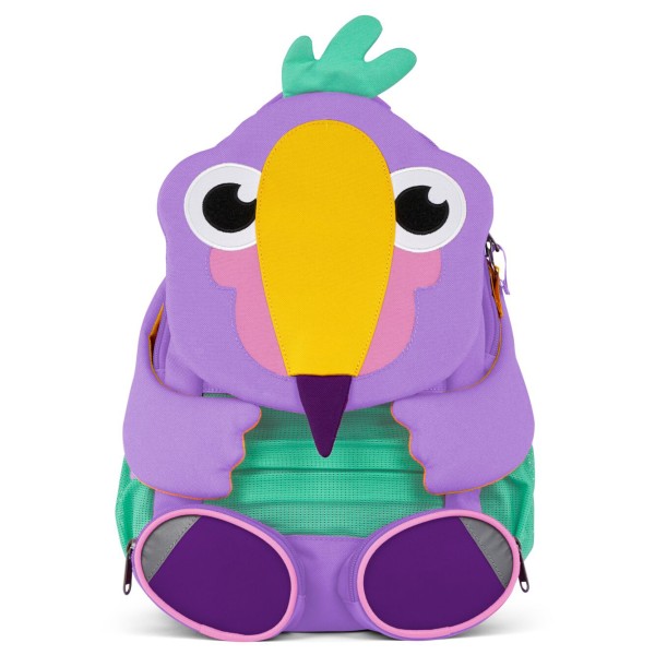 Affenzahn - Kid's Großer Freund Kreativ Tukan - Kinderrucksack Gr 8 l lila von Affenzahn