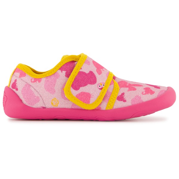 Affenzahn - Kid's Hausschuh Baumwolle Movy - Hüttenschuhe Gr 21 rosa von Affenzahn