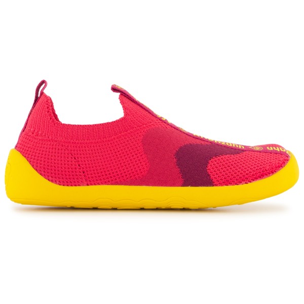 Affenzahn - Kid's Hausschuh Knit Flinky - Hüttenschuhe Gr 21 rot von Affenzahn