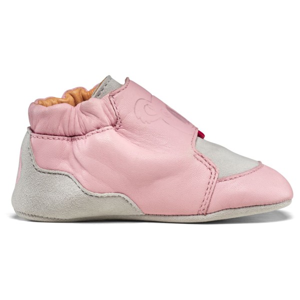 Affenzahn - Kid's Krabbelschuh Leder Crawly - Barfussschuhe Gr 16/17 rosa von Affenzahn