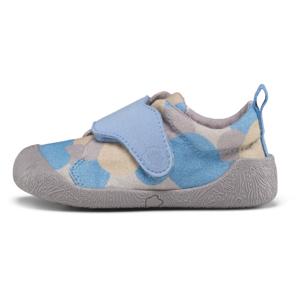 Affenzahn - Kid's Lauflerner Baumwolle Smally - Barfussschuhe Gr 19 grau von Affenzahn