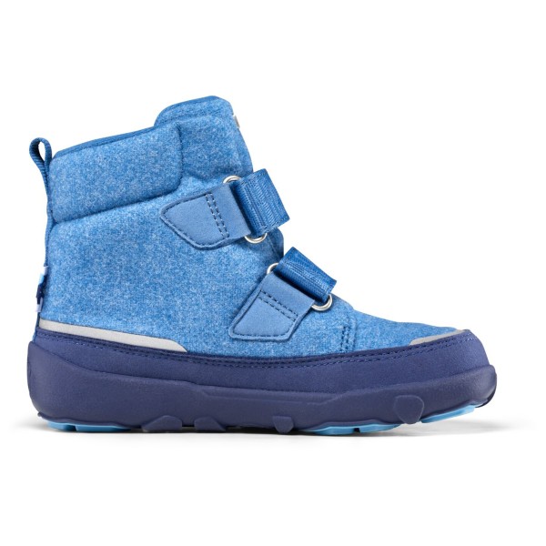 Affenzahn - Kid's Mid Boot Wool Comfy - Winterschuhe Gr 24 blau von Affenzahn