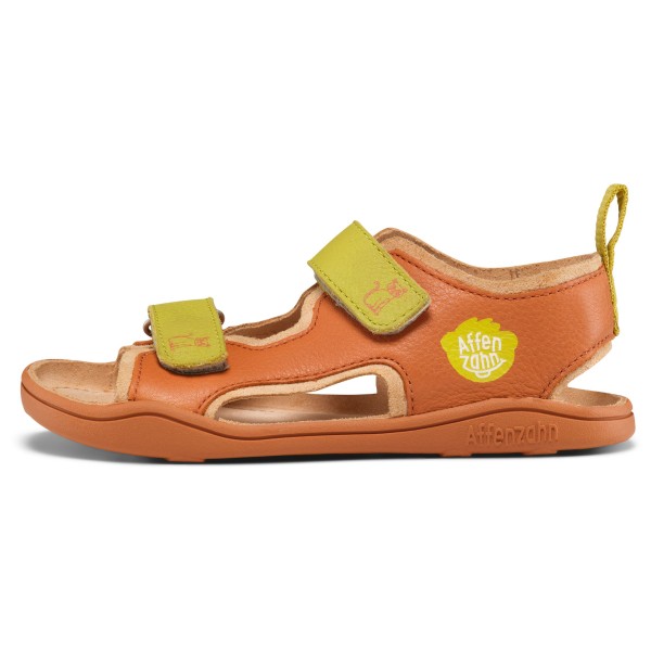 Affenzahn - Kid's Sandale Leder Airy - Sandalen Gr 22 orange Affenzahn - Kid's Sandale Leder Airy - Sandalen Gr 22 orange von Affenzahn