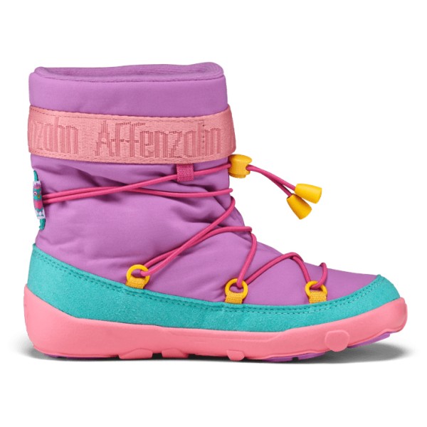 Affenzahn - Kid's Snow Boot Vegan Snowy - Winterschuhe Gr 21 lila/rosa von Affenzahn