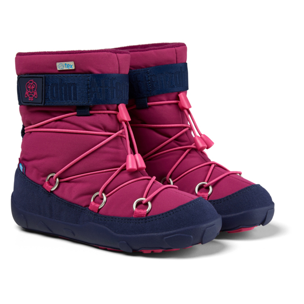 Affenzahn - Kid's Snowy Witty Vegan Snowboot Flamingo - Winterschuhe Gr 21 blau von Affenzahn