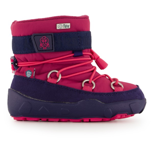 Affenzahn - Kid's Snowy Witty Vegan Snowboot Flamingo - Winterschuhe Gr 28 blau von Affenzahn