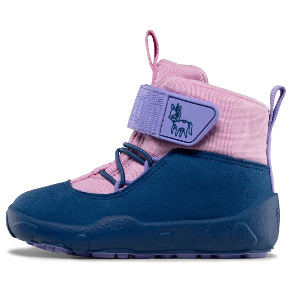 Affenzahn - Kid's Vegan Warmy - Winterschuhe Gr 20 blau von Affenzahn