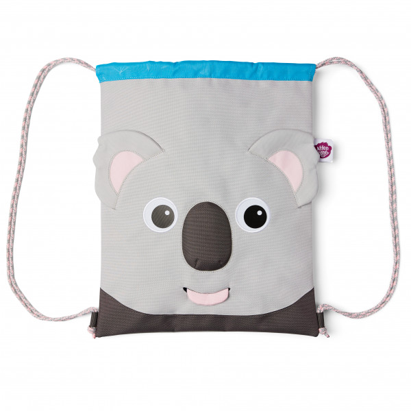 Affenzahn - Turnbeutel Koala - Kinderrucksack Gr 4 l grau von Affenzahn