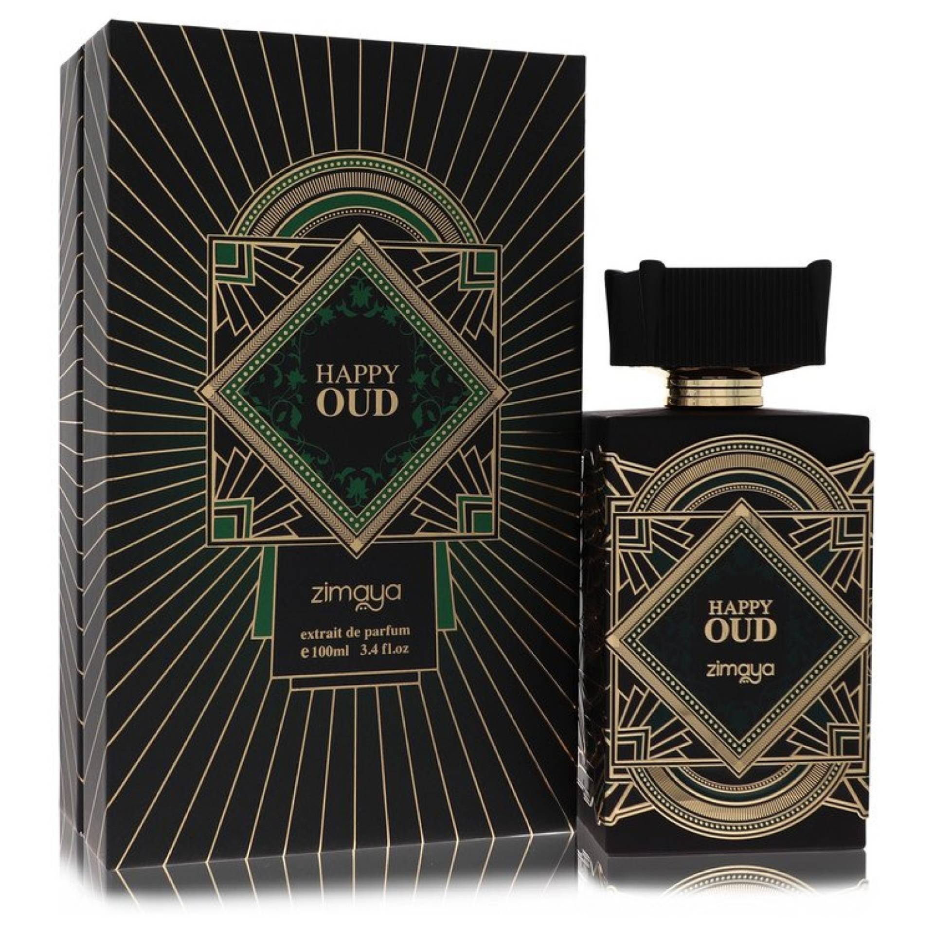 Afnan Zimaya Happy Oud Extrait De Parfum Spray (Unisex) 101 ml von Afnan