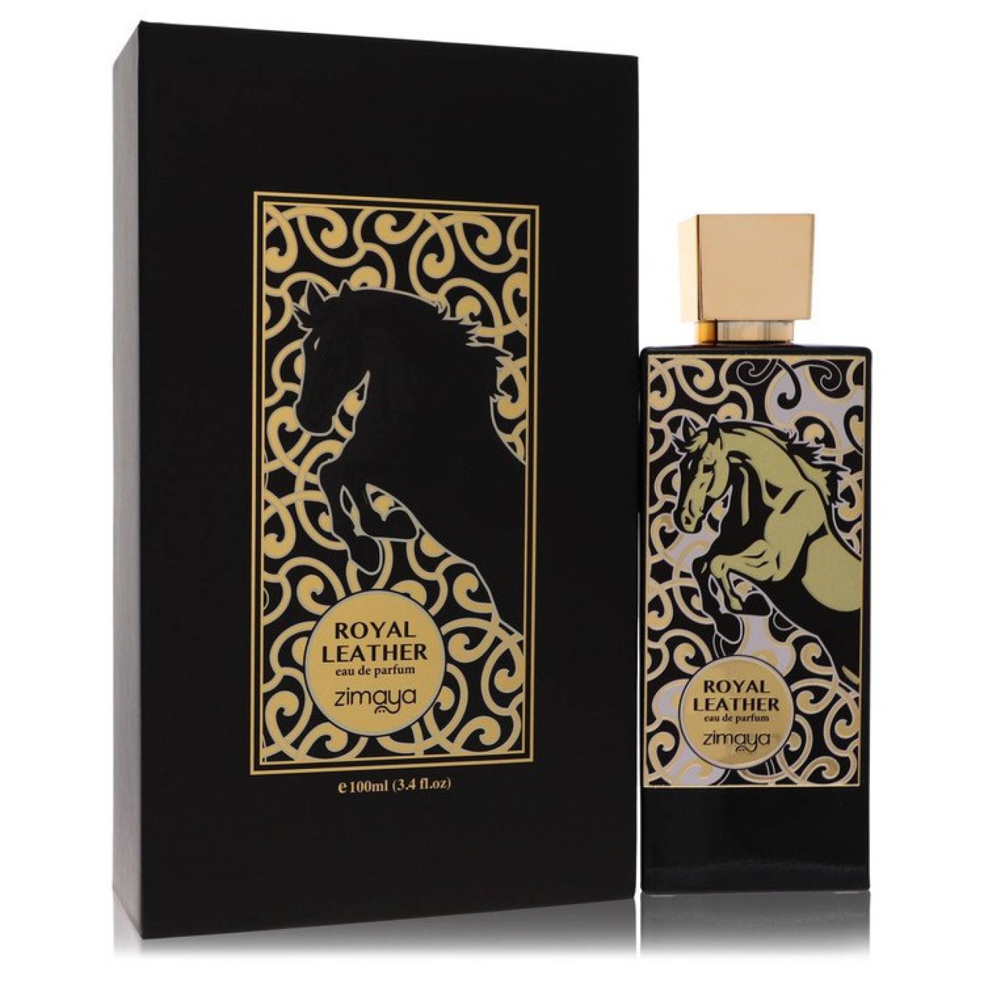 Afnan Zimaya Royal Leather Eau De Parfum Spray (Unisex) 101 ml von Afnan