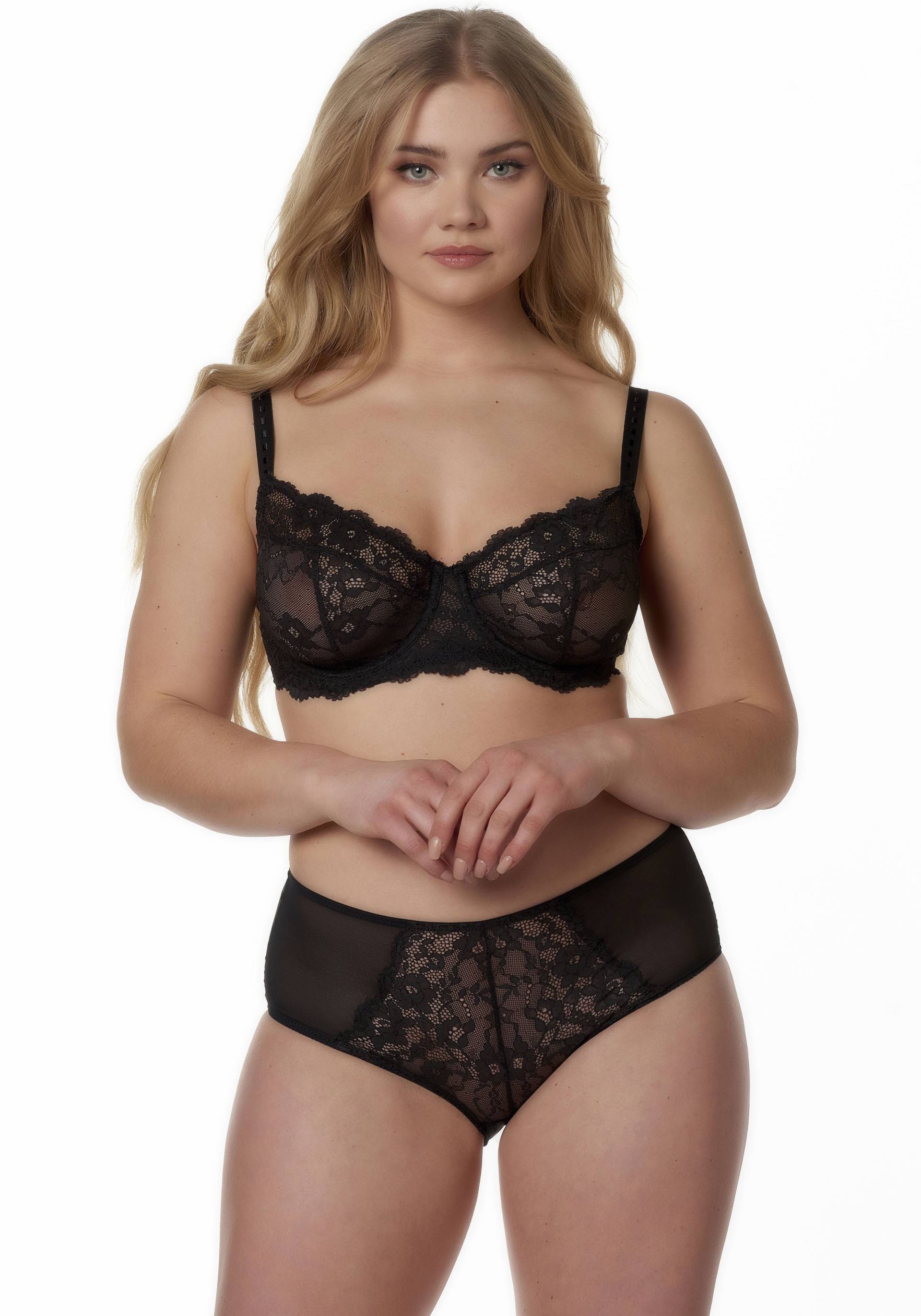 After Eden D-cup & up High-Waist-Slip »BO«, mit Spitzen-Details von After Eden D-cup & up