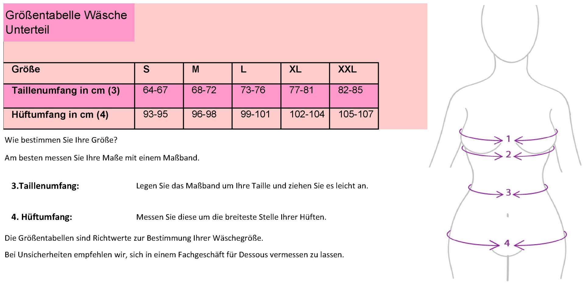 After Eden D-cup & up Hipster »Merrin«, mit Spitzen-Details von After Eden D-cup & up