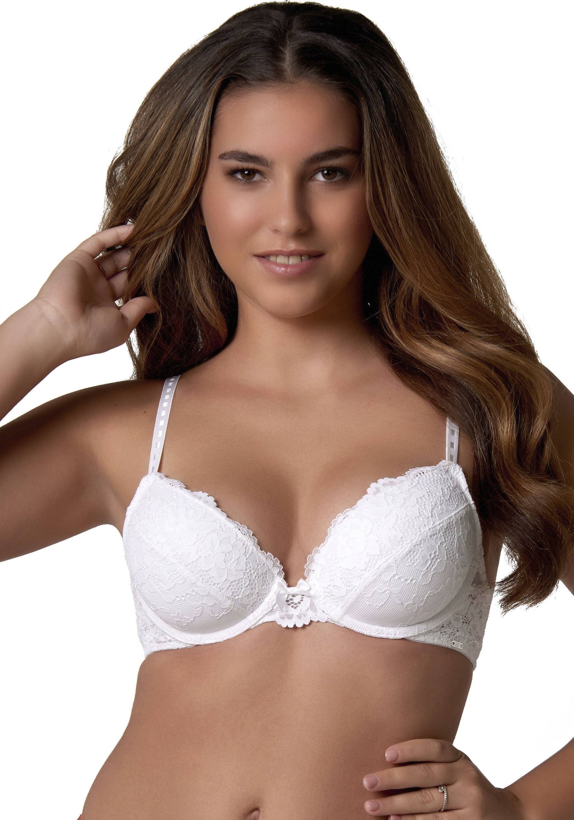 After Eden Bügel-BH »MOLLY«, Cup B-D, Padded wire bra recycled lace von After Eden