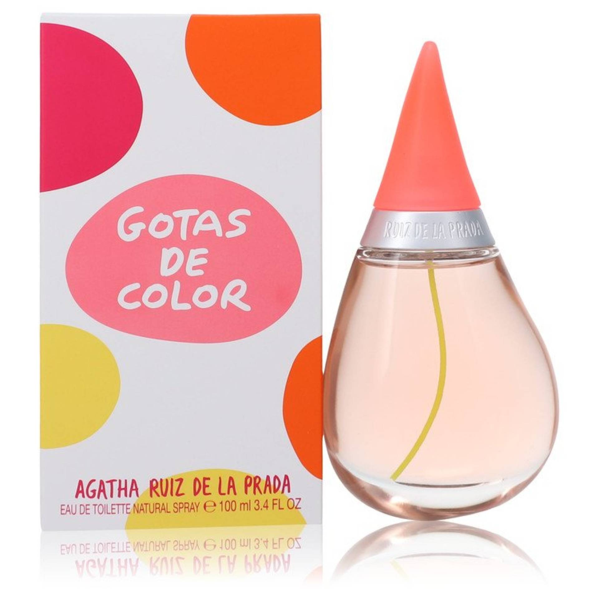 Agatha Ruiz De La Prada Gotas de Color Eau De Toilette Spray 100 ml von Agatha Ruiz De La Prada