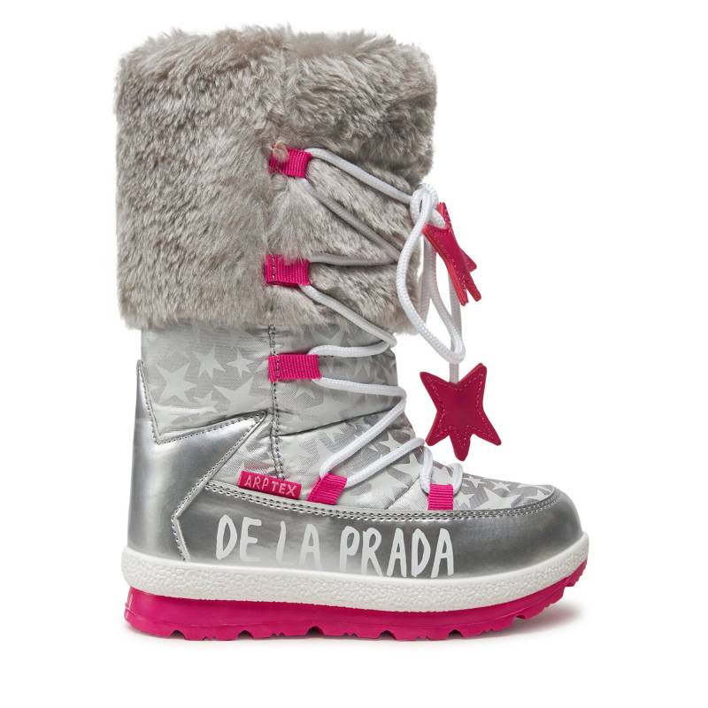 Schneeschuhe Agatha Ruiz de la Prada 231995-A S Silberfarben von Agatha Ruiz de la Prada