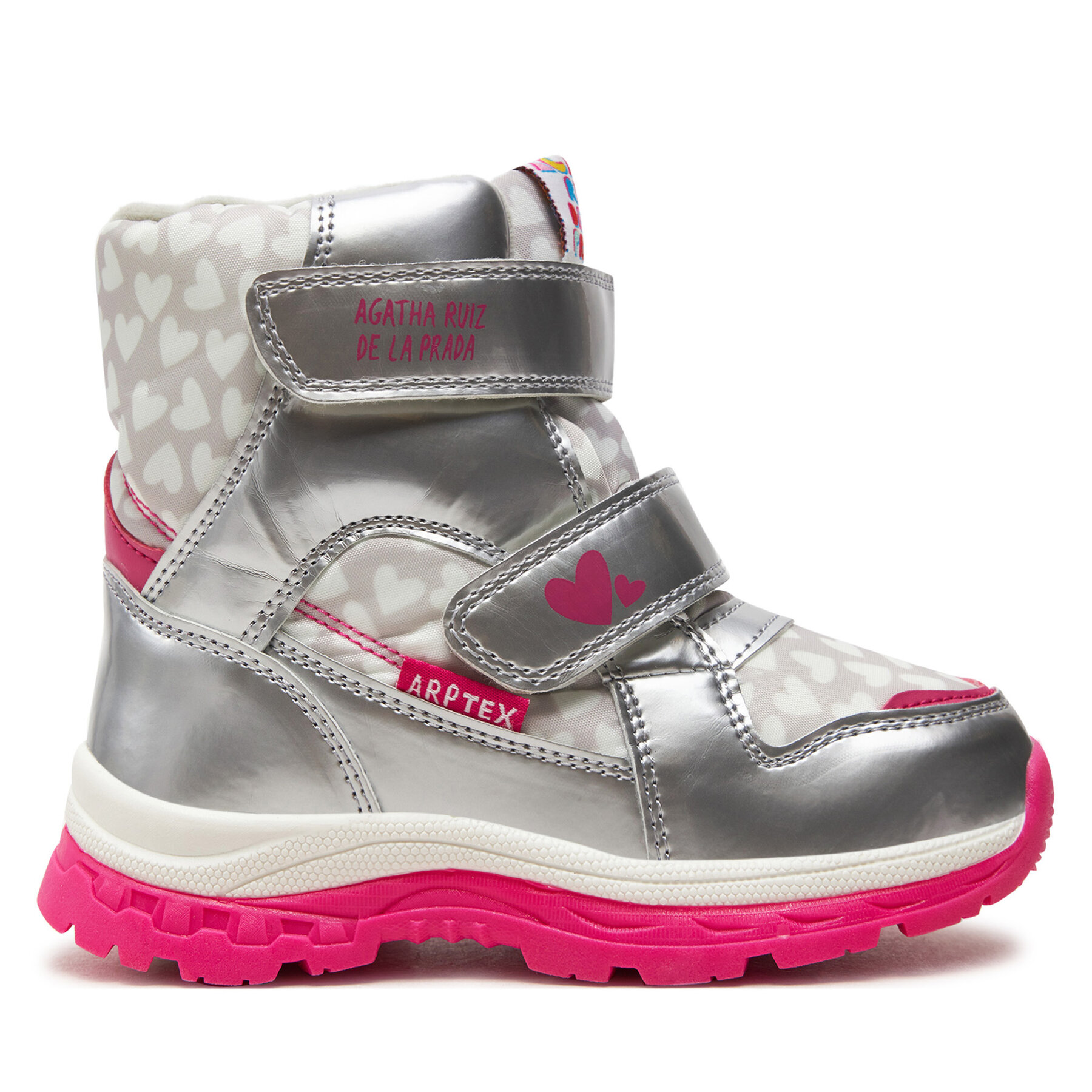 Schneeschuhe Agatha Ruiz de la Prada 241990-B D Silberfarben von Agatha Ruiz de la Prada