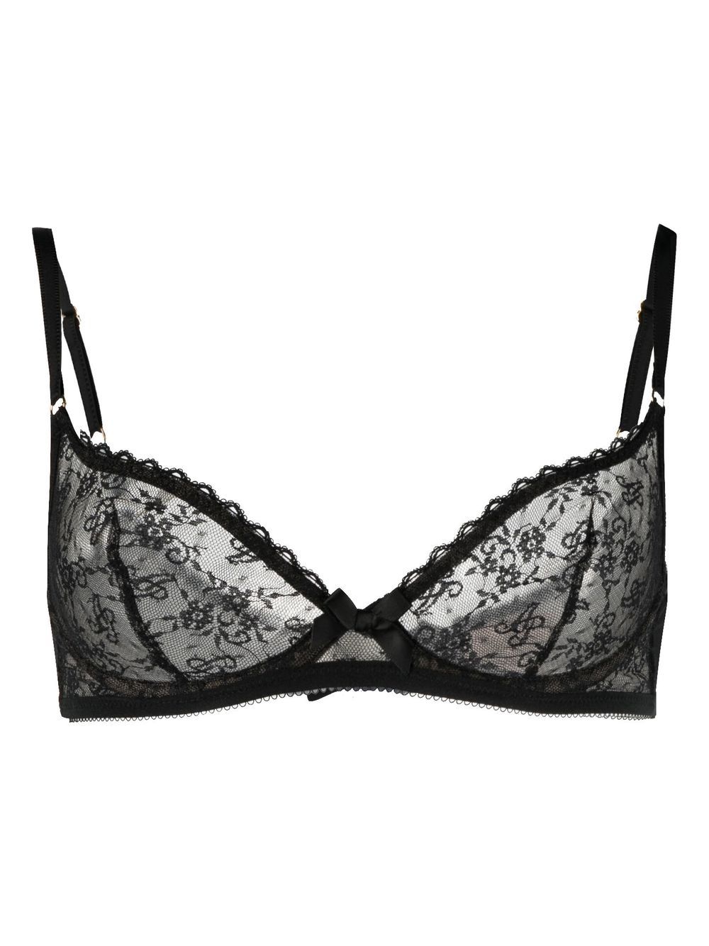 Agent Provocateur Malorey sheer bra - Black von Agent Provocateur