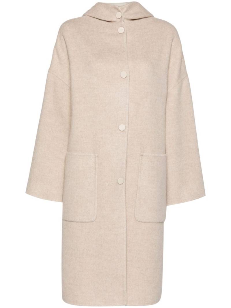 Agnona cashmere coat - Neutrals von Agnona