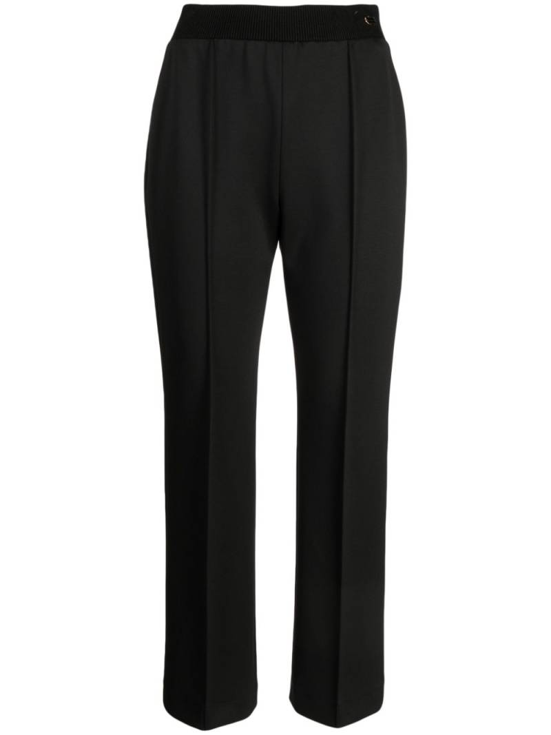 Agnona cropped ribbed trousers - Black von Agnona