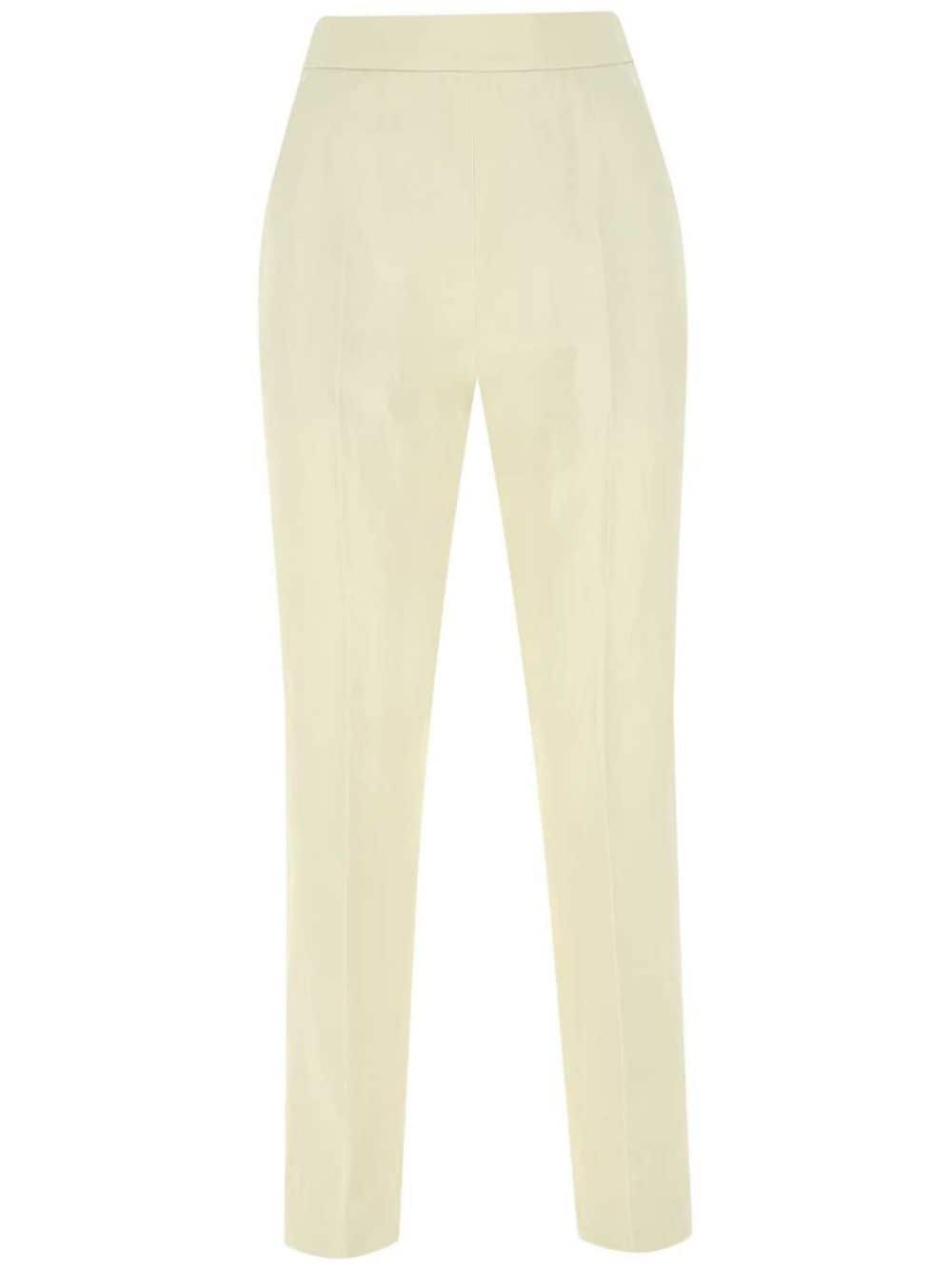 Agnona pressed-crease tapered trousers - Neutrals von Agnona