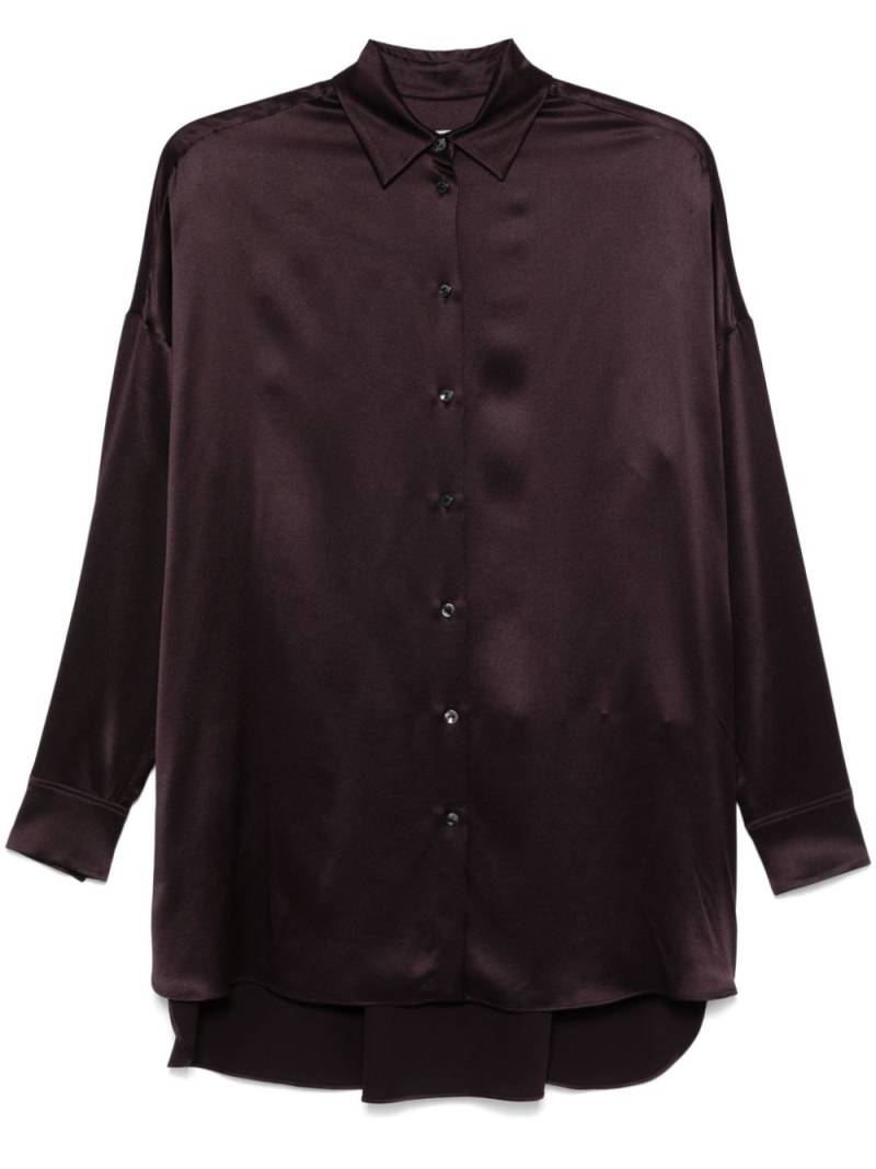 Agnona silk blouse - Purple von Agnona