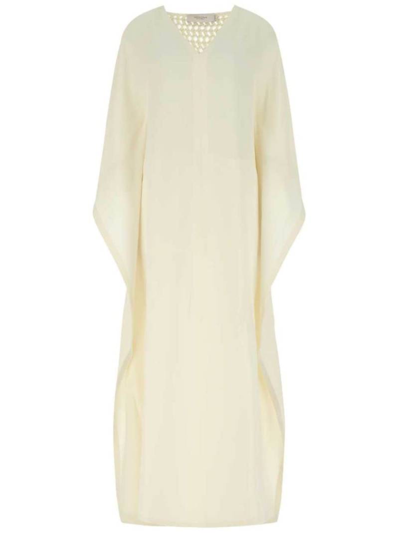 Agnona v-neck tunic dress - Neutrals von Agnona