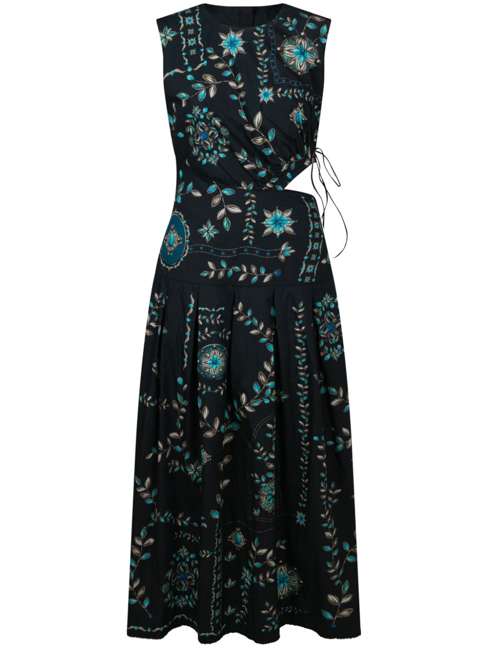 Agua By Agua Bendita Ontono Relicario dress - Blue von Agua By Agua Bendita