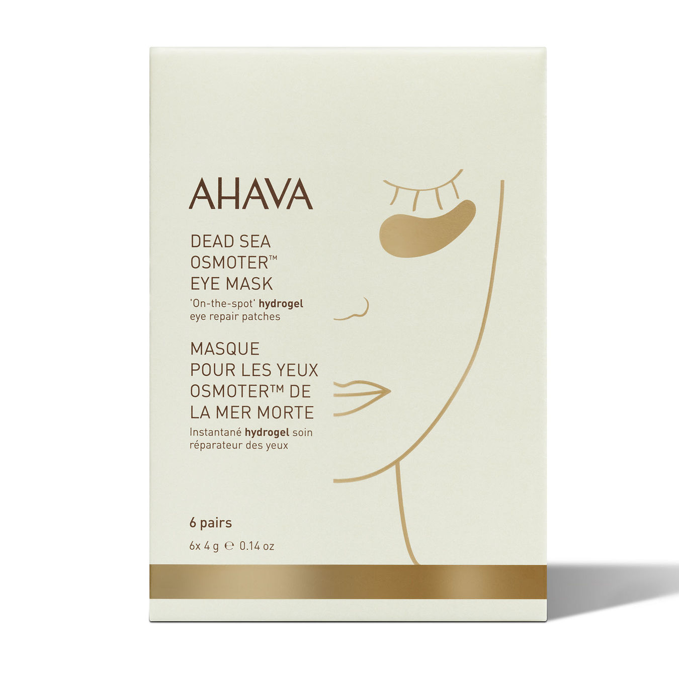 AHAVA Dead Sea Osmoter Eye Mask Augenpatches von Ahava