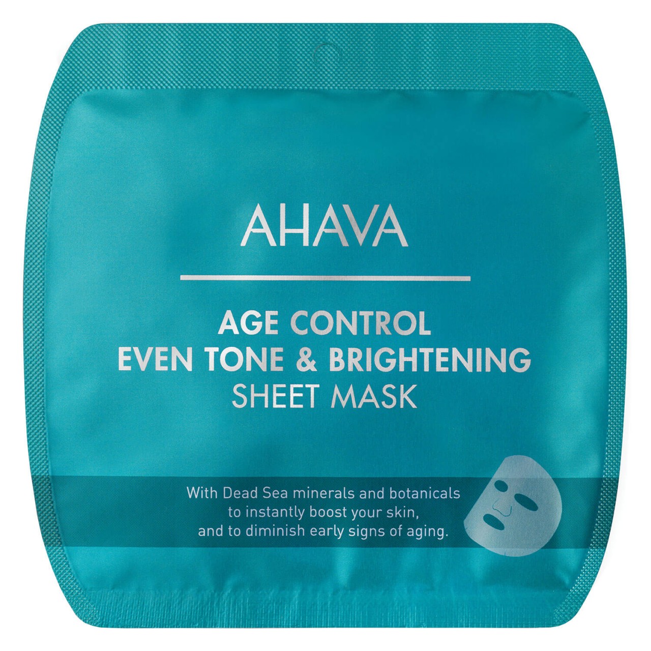 DeadSea Minerals - Age Control Even Tone & Brightening Sheet Mask von Ahava