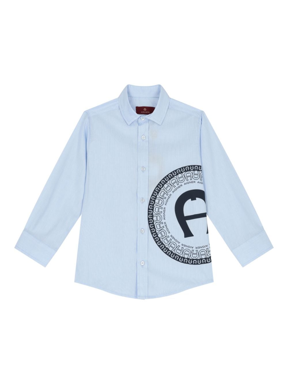 Aigner Kids logo shirt - Blue von Aigner Kids