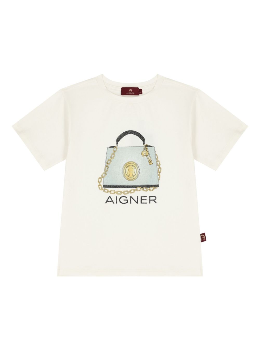 Aigner Kids printed jersey T-shirt - White von Aigner Kids