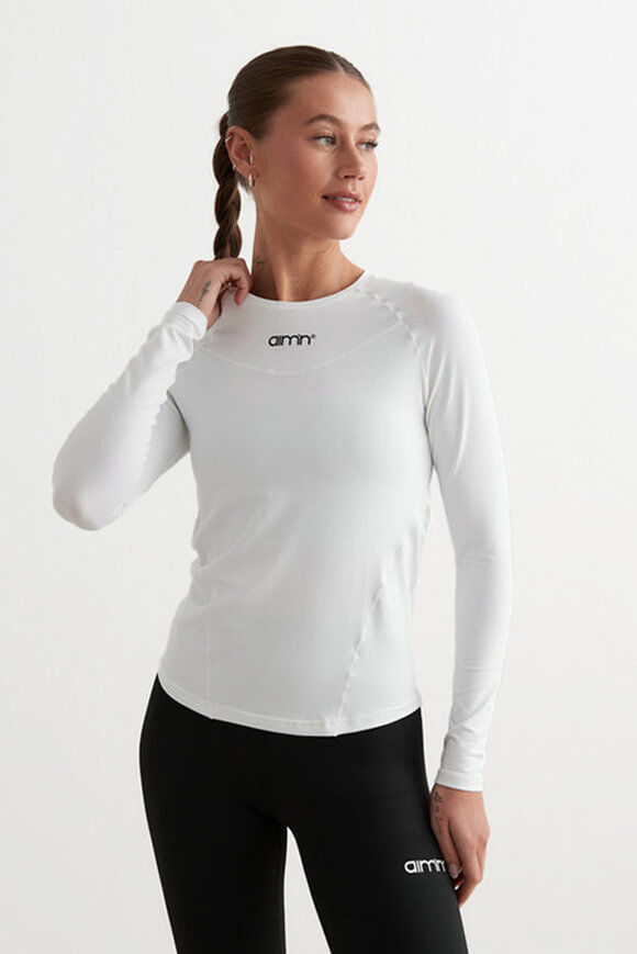 Aimn Langarmshirt | White | Damen  | L von Aimn