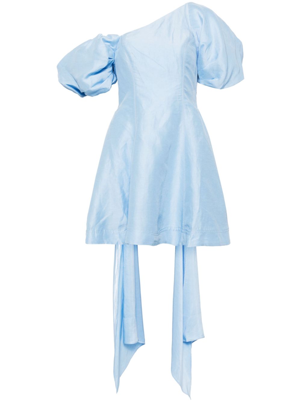 Aje Arista flared puff-sleeve minidress - Blue von Aje