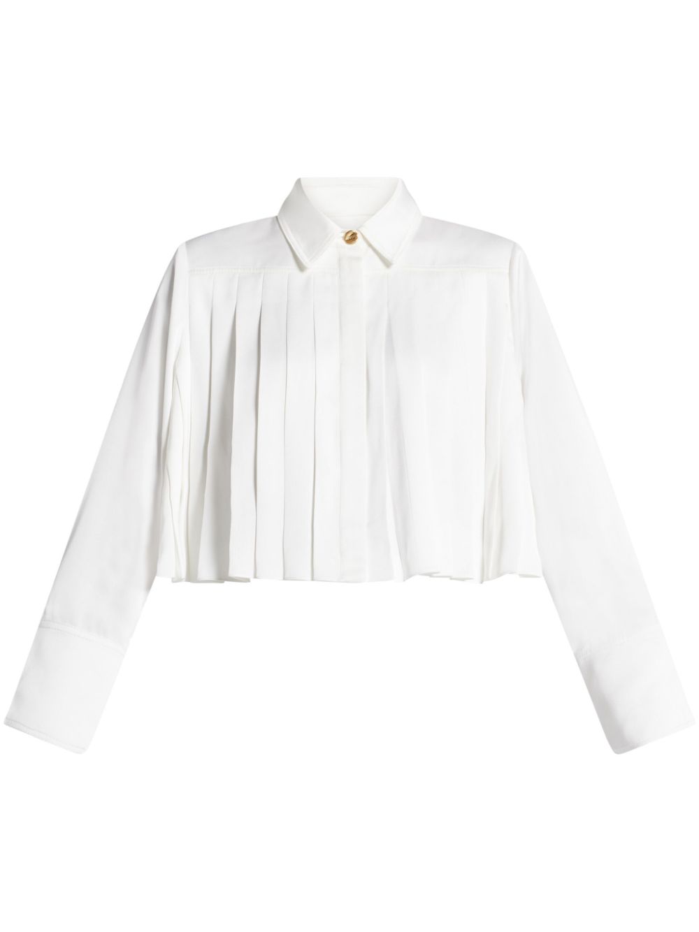 Aje Estrade pleated shirt - White von Aje