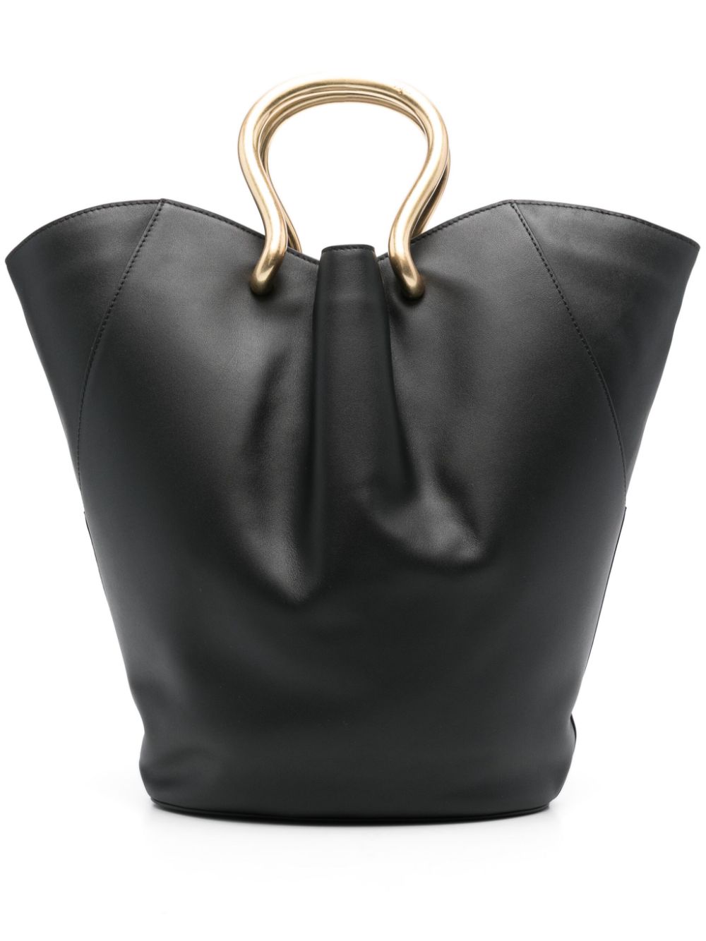 Aje Maria leather tote bag - Black von Aje