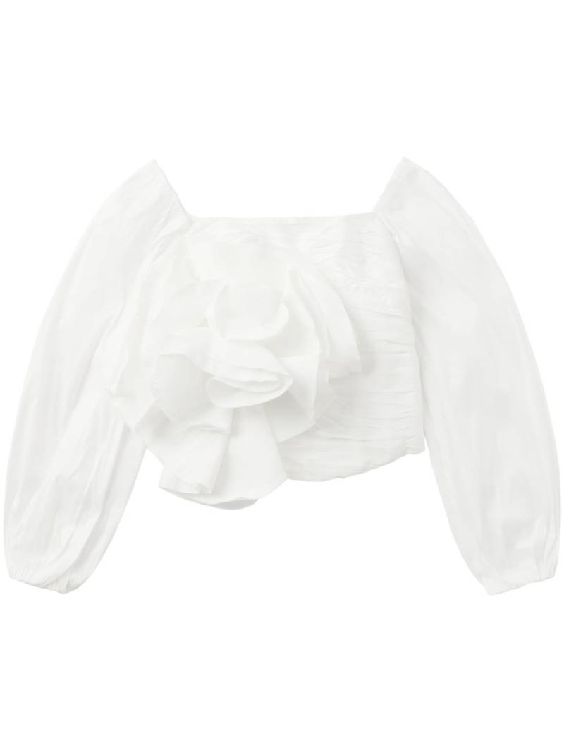 Aje Parallels Spiral blouse - White von Aje