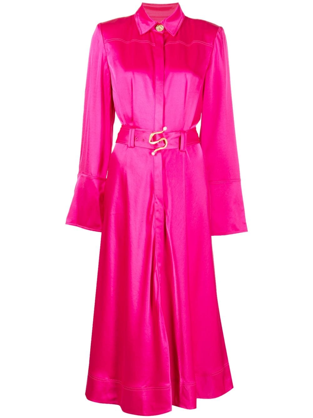 Aje belted shirt dress - Pink von Aje