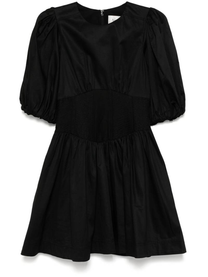 Aje billie corded mini dress - Black von Aje