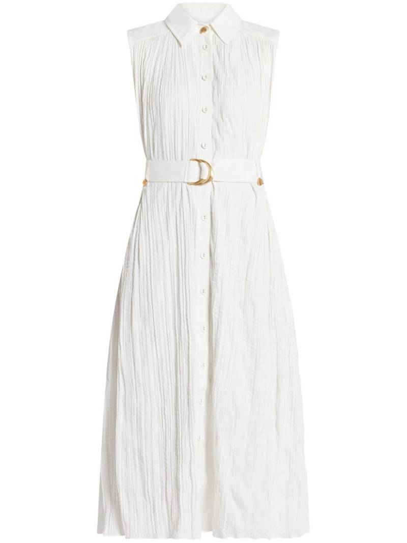 Aje pleated midi dress - White von Aje