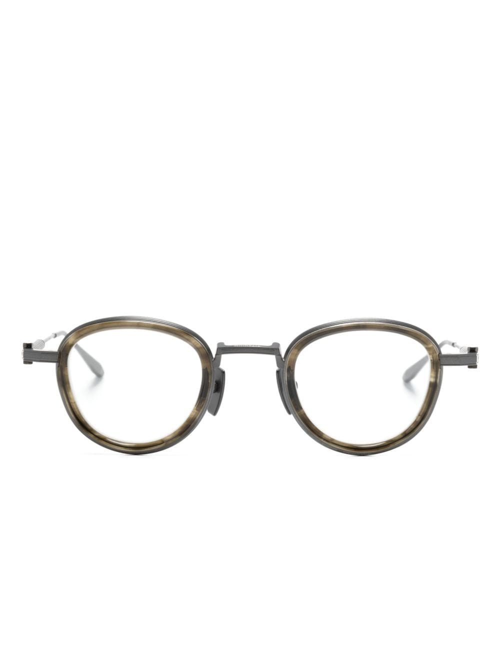 Akoni Agile round-frame glasses - Grey von Akoni