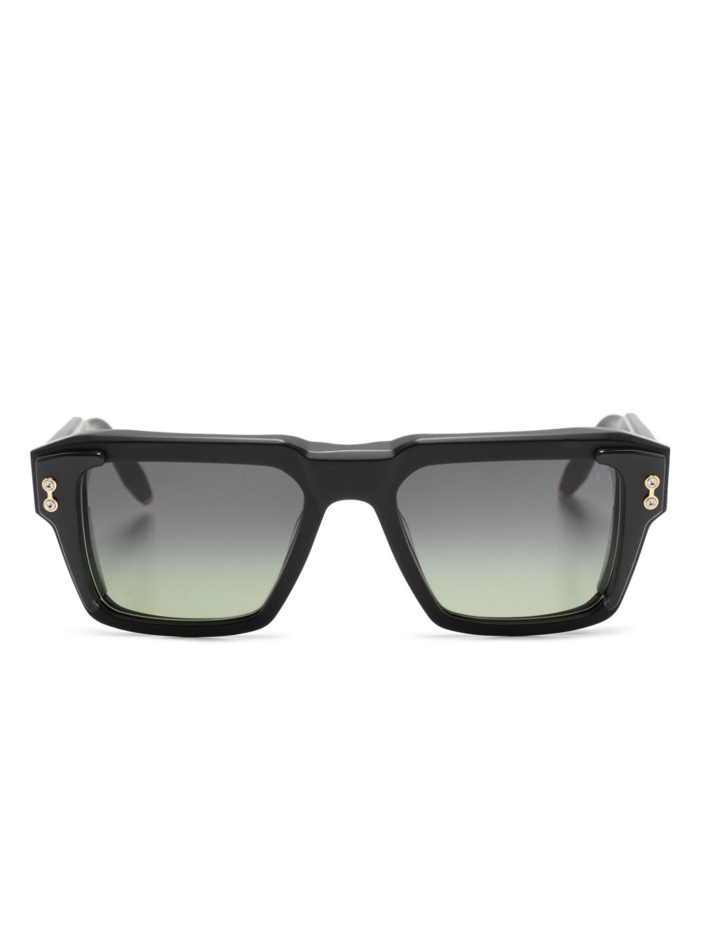 Akoni Hercules AKS 105 square-frame sunglasses - Black von Akoni