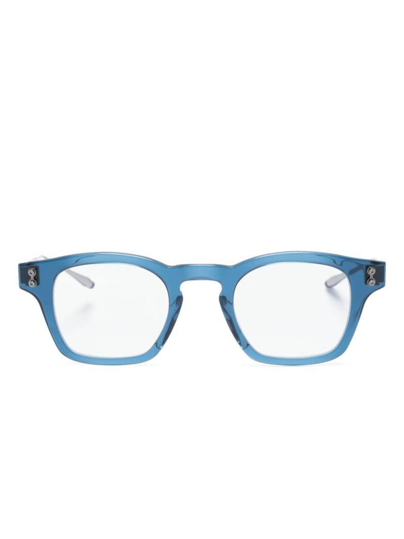 Akoni Wise square-frame glasses - Silver von Akoni