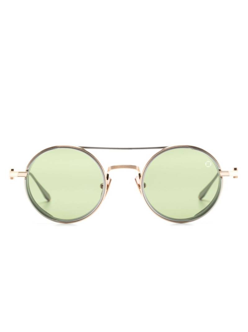 Akoni round-frame sunglasses - Silver von Akoni