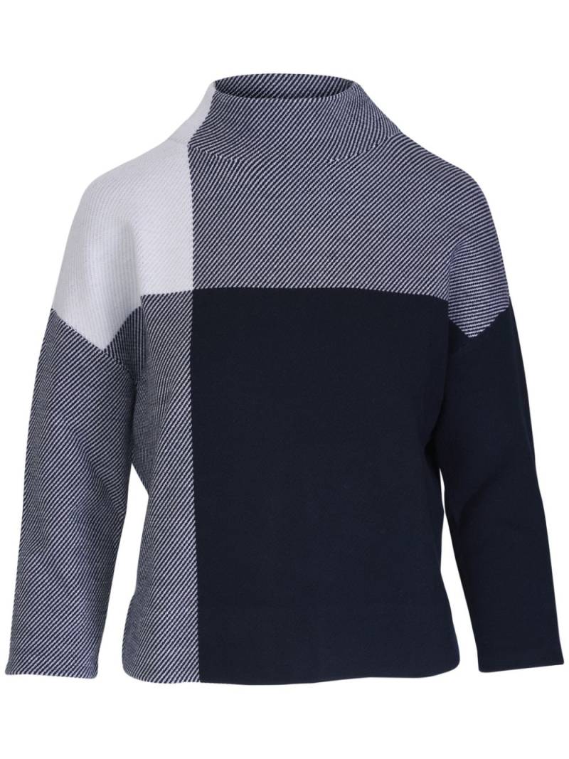 Akris Punto gingham-pattern sweater - Blue von Akris Punto