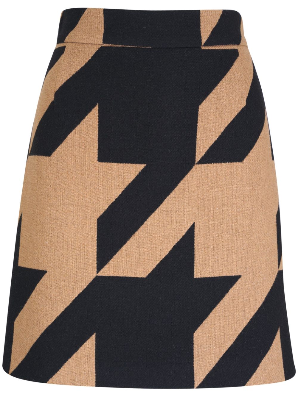 Akris Punto houndstooth-pattern skirt - Neutrals von Akris Punto