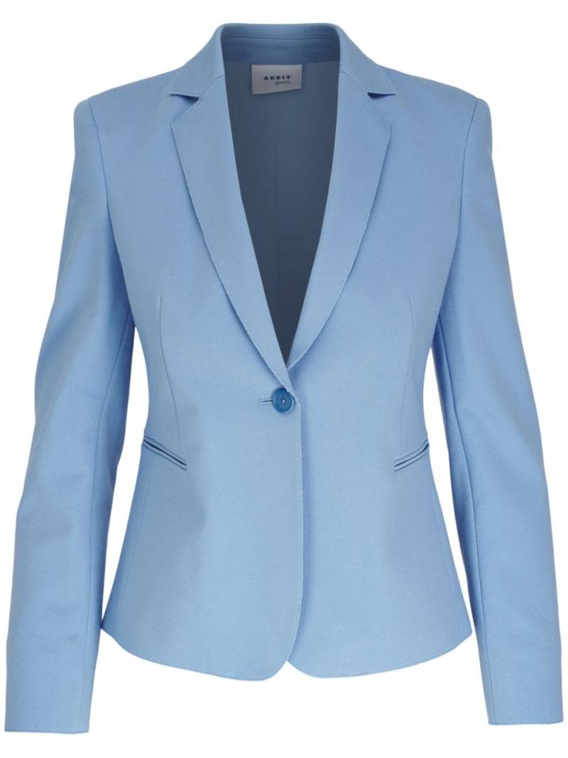 Akris Punto single-breasted tailored blazer - Blue von Akris Punto