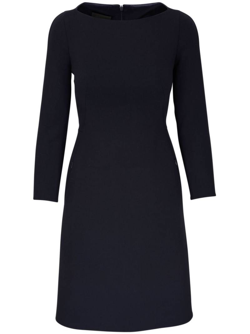 Akris mulberry silk midi dress - Blue von Akris