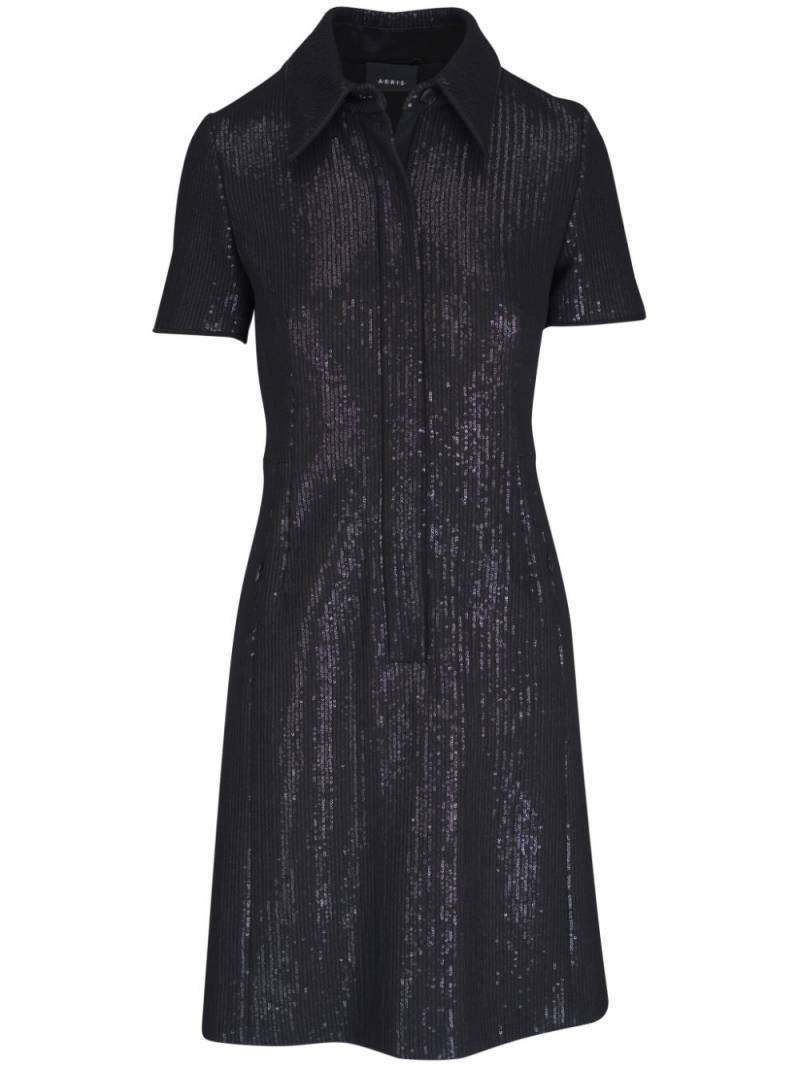 Akris sequin embellished dress - Black von Akris