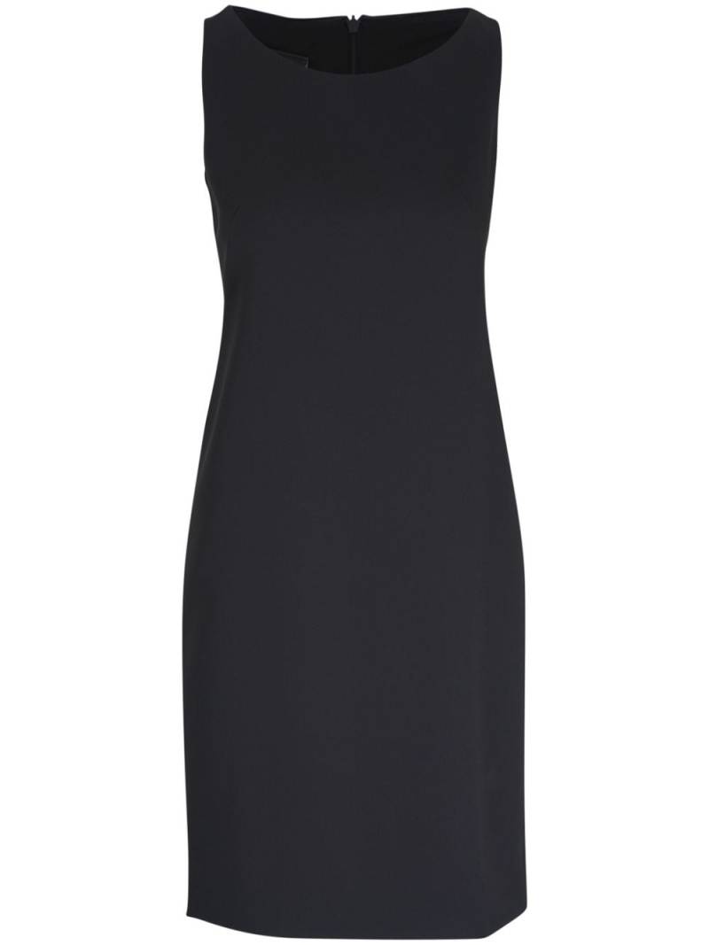 Akris sheath crepe minidress - Black von Akris